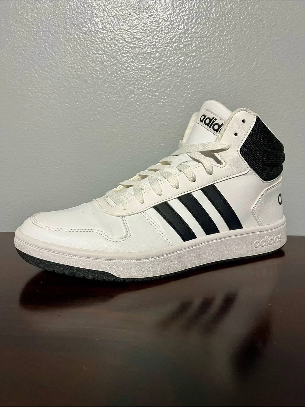 Adidas Men’s Hoops 2.0 Mid-Top Sneakers